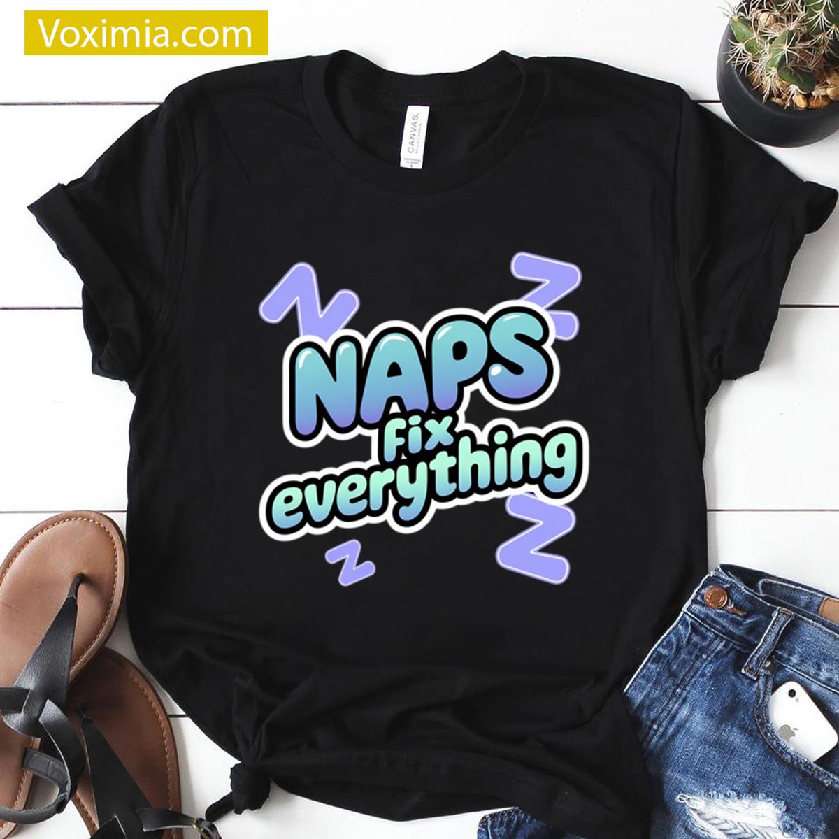 Funny Napping T-shirt