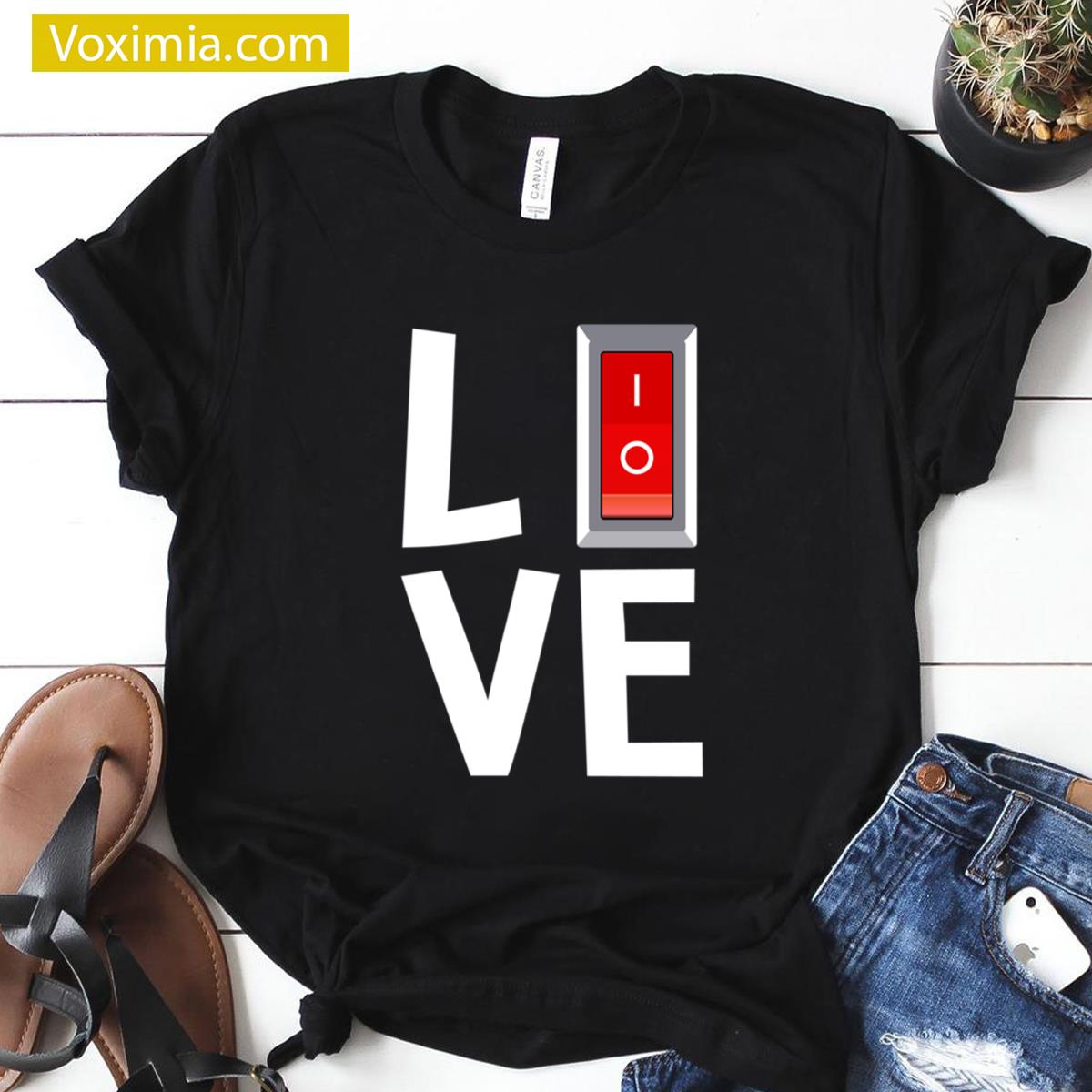 Love Retro Motivational T-shirt