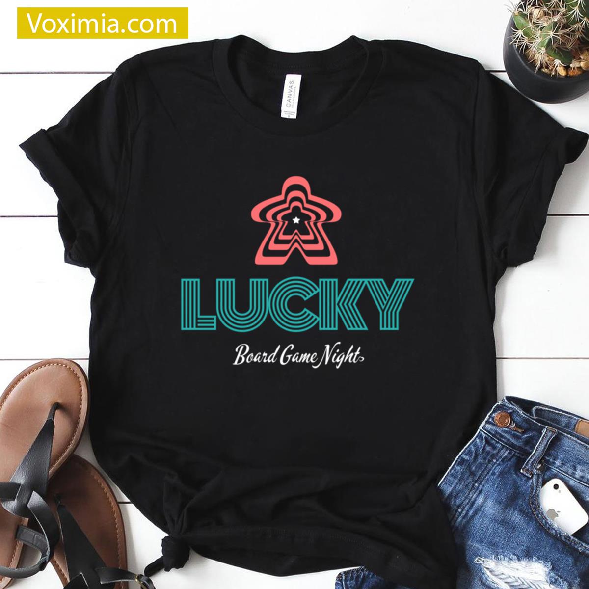 Lucky Night Games For Girls T-shirt