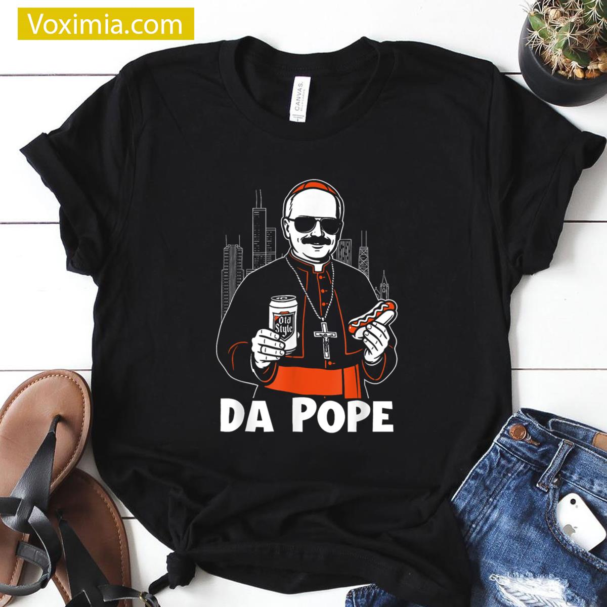 Pope Leo Xiv Chicago Pride T-shirt