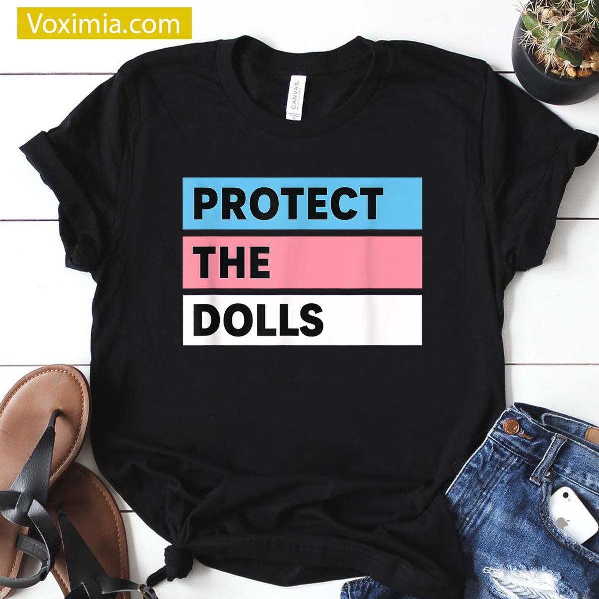 Protect Trans Pride Solidarity Graphic Tee T-shirt