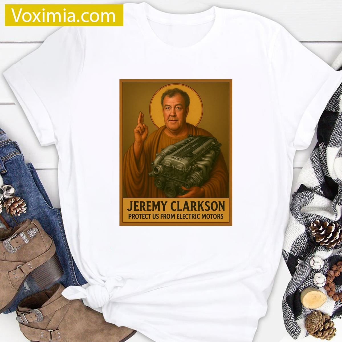 Saint Clarkson Funny Version T-shirt