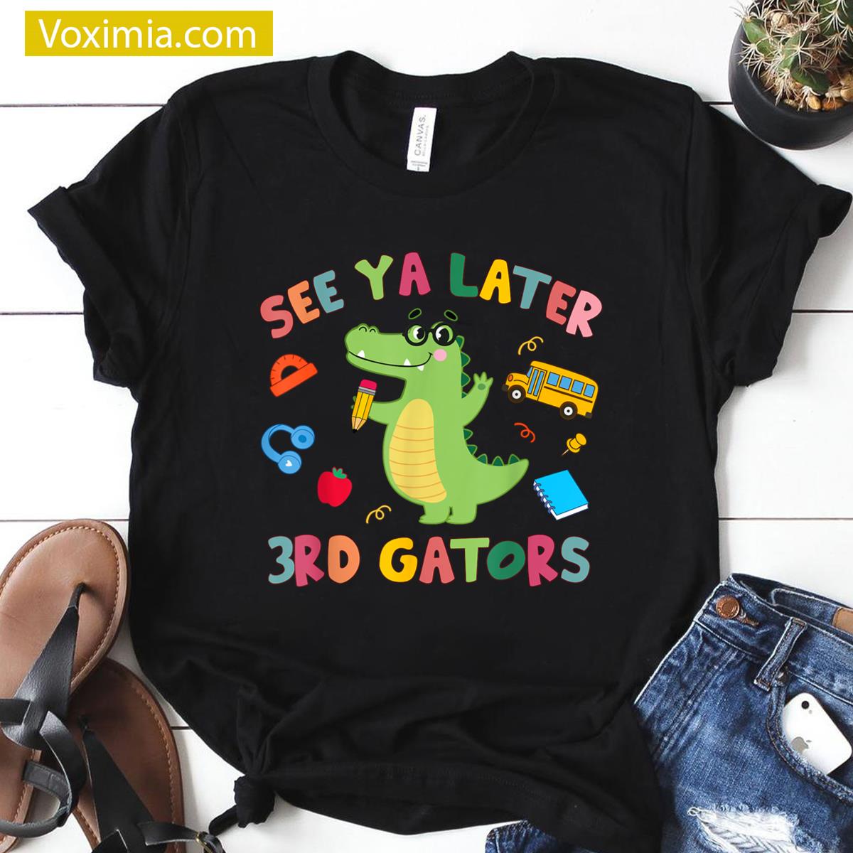 See Ya Later Alligator End Of School T-shirt