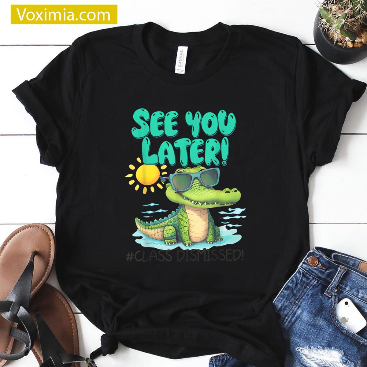 See You Later Alligator School Year T-shirt