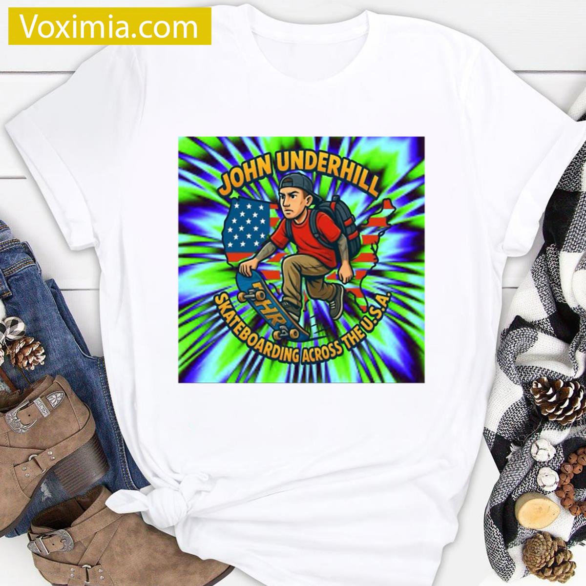 Skateboarding Cool Design T-shirt