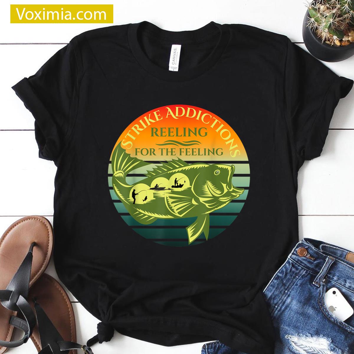 Strike Addictions Trendy Fun Vibe T-shirt