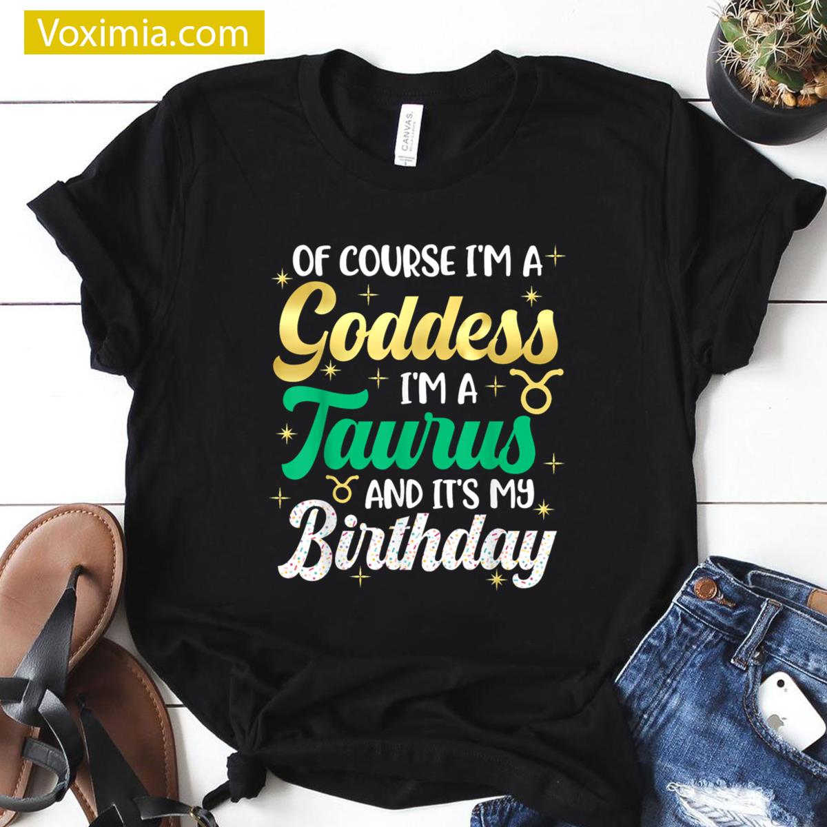 Taurus Birthday Graphic T-shirt