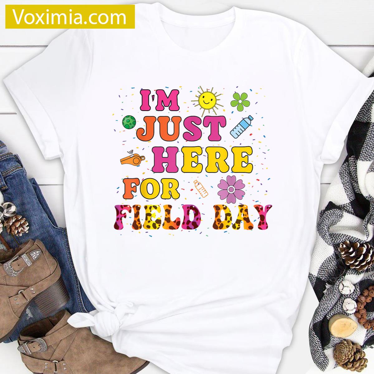 Teacher Field Day Graphic T-shirt