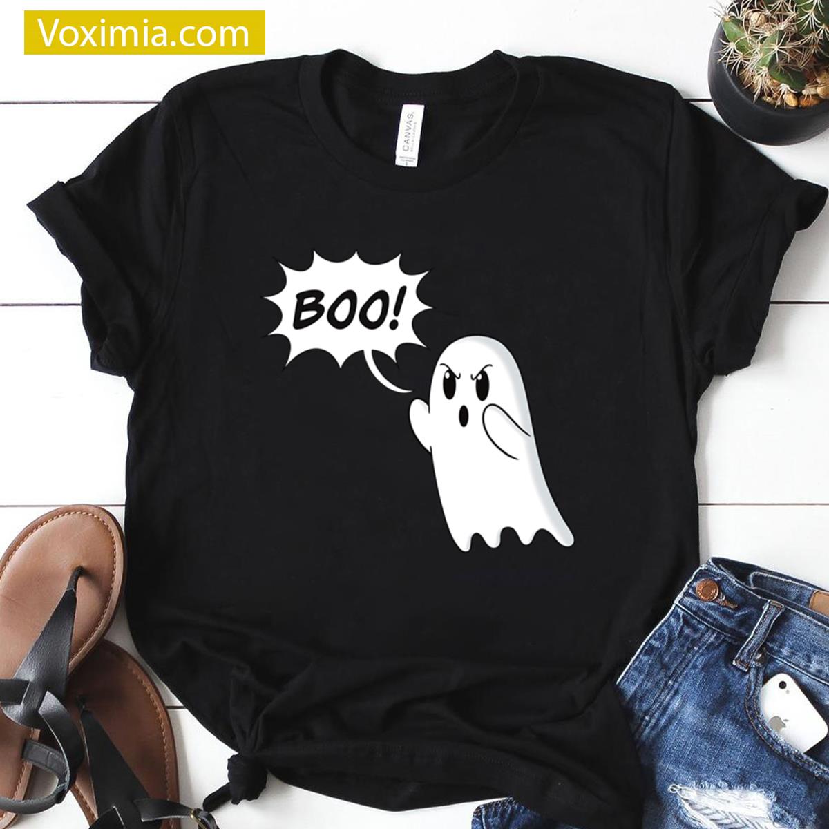 The Ghost Of Disapproval Graphic Tee T-shirt
