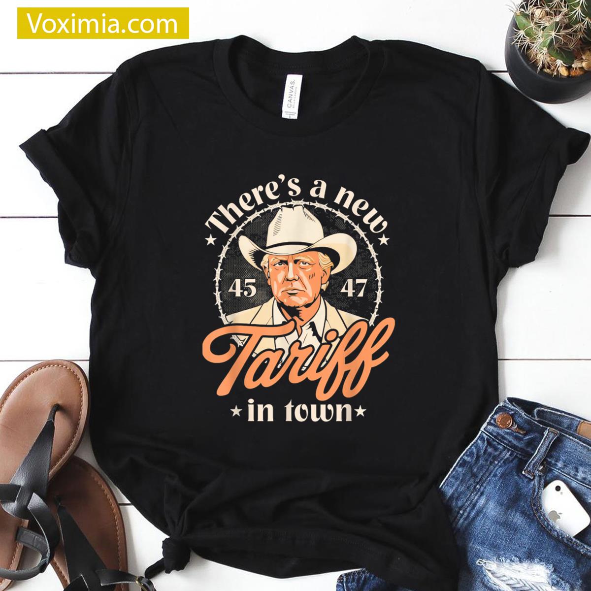 Theres A New Tariff Political T-shirt
