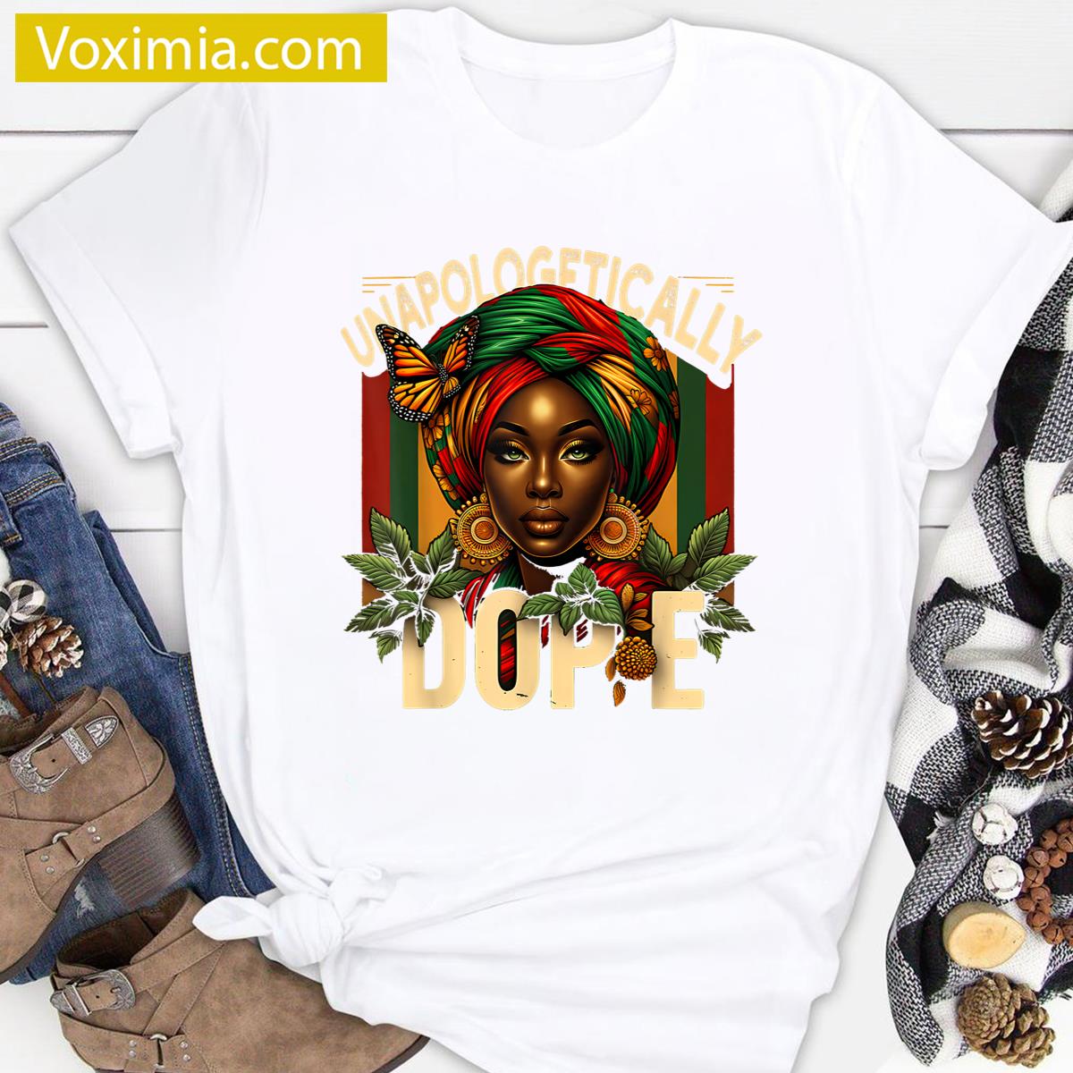 Unapologetically Dope Melanin Pride T-shirt