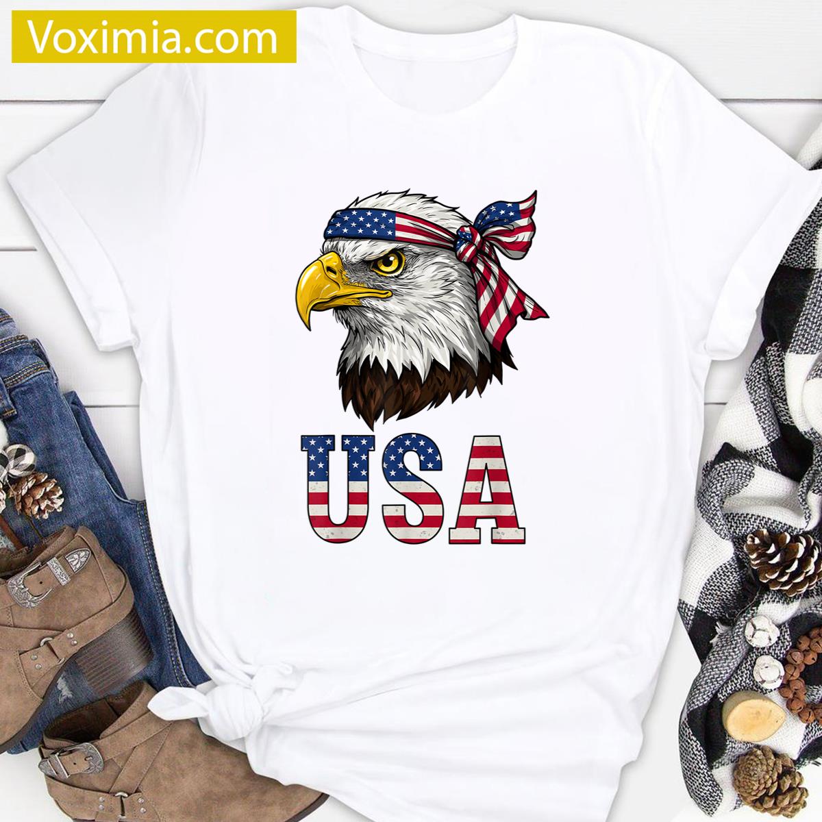Usa Flag Family Patriotic T-shirt