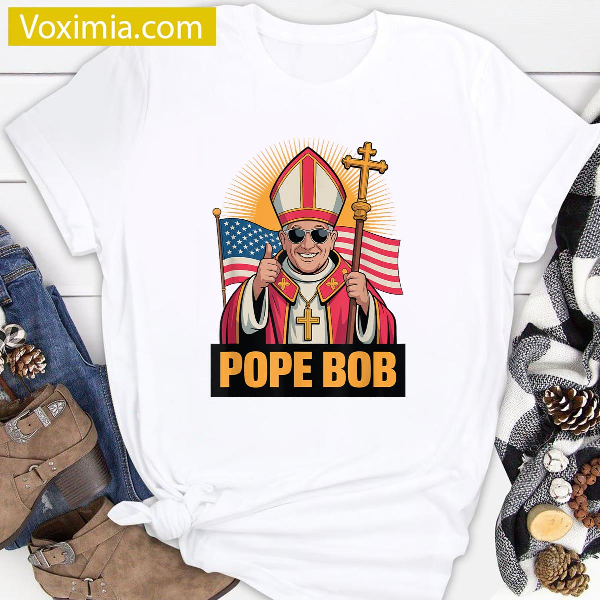 Usa Pope Bob T-shirt