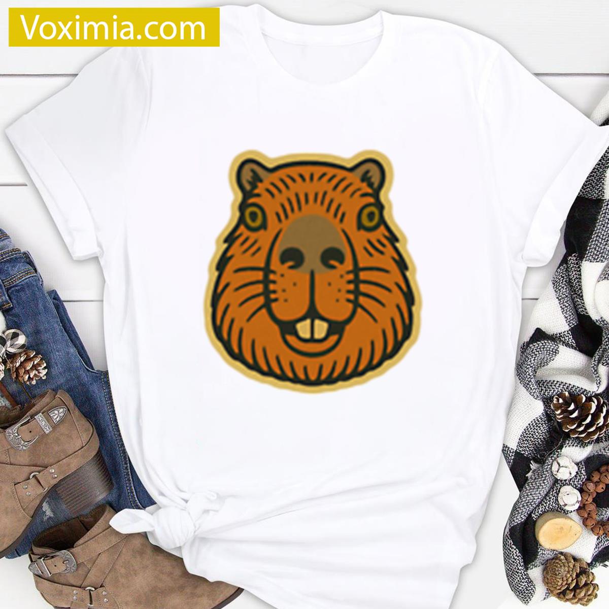 Vintage Capybara Animal Lover T-shirt