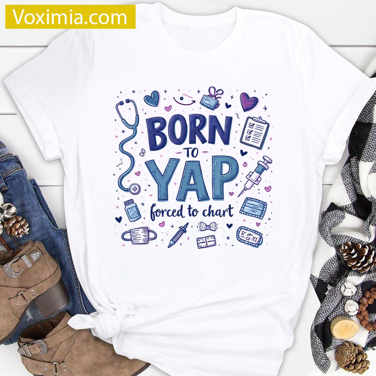 Vintage Funny Nurse Humor T-shirt