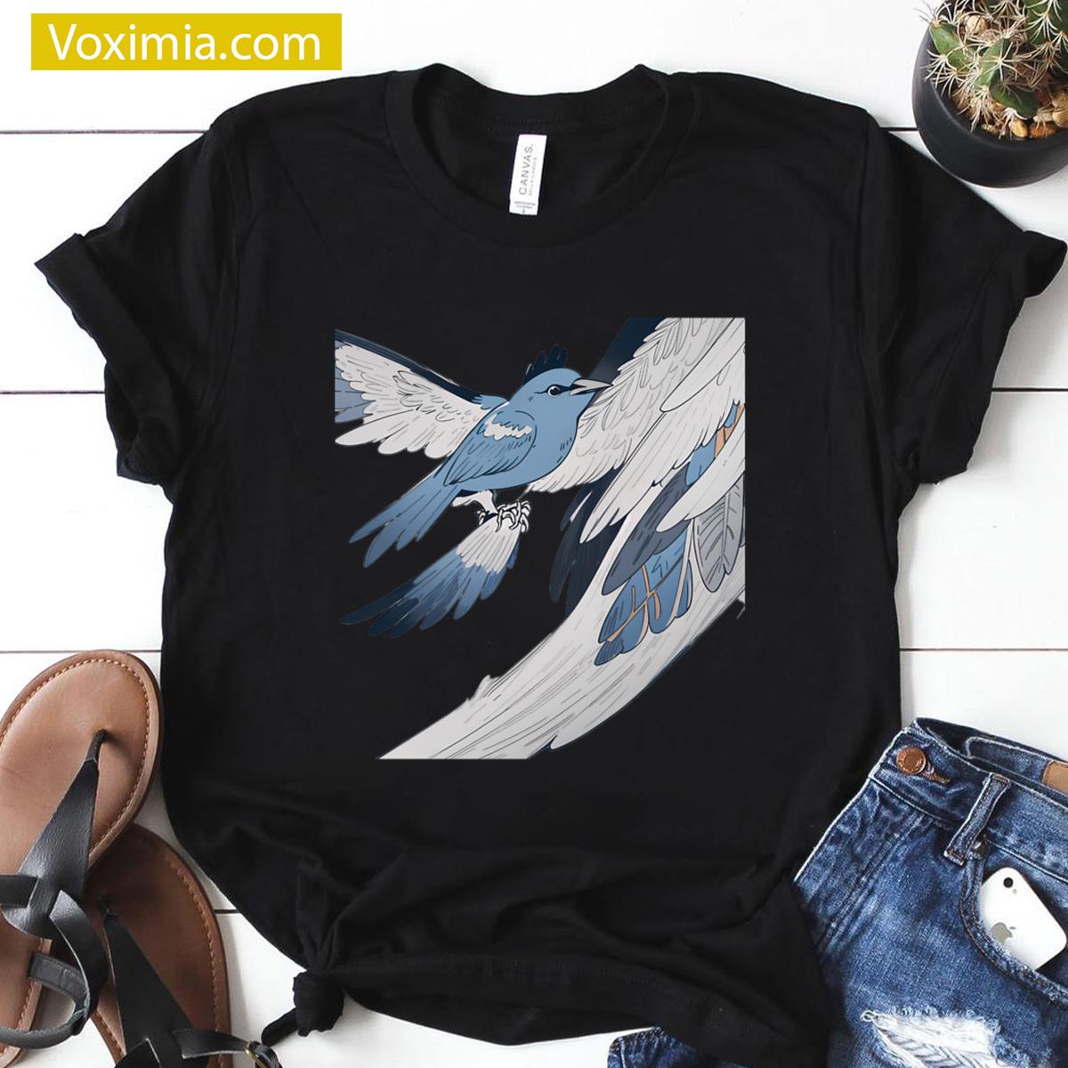 White Avian Machines T-shirt