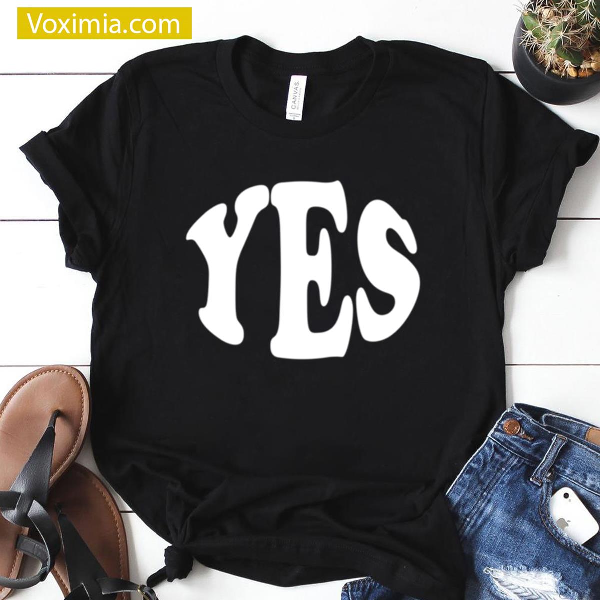Yes Casual Statement T-shirt