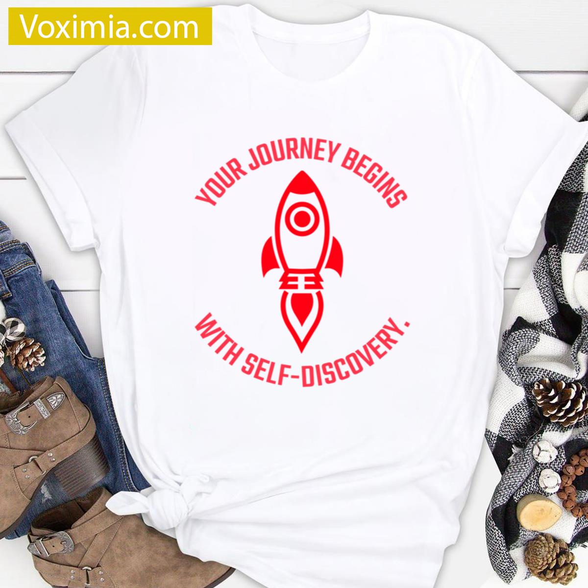 Your Journey Self Discovery Oversized T-shirt