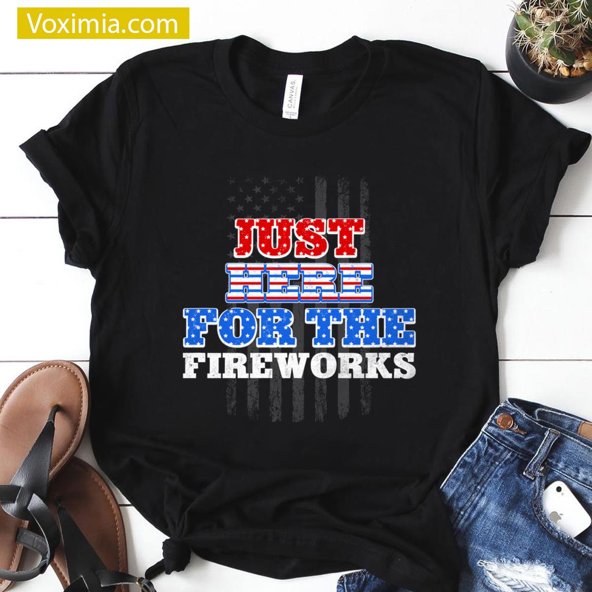 4th Of July Fireworks Celebration T-shirt