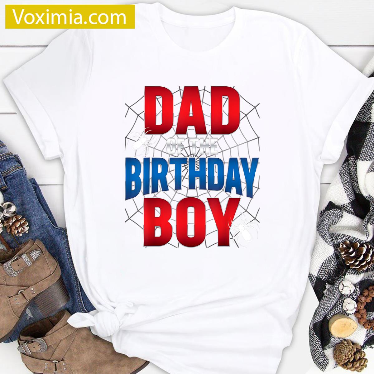 Dad Birthday Boy T-shirt