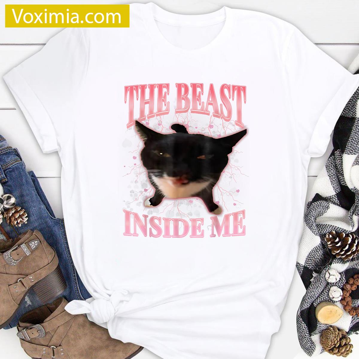 Funny Cats Cute Silly Meme T-shirt