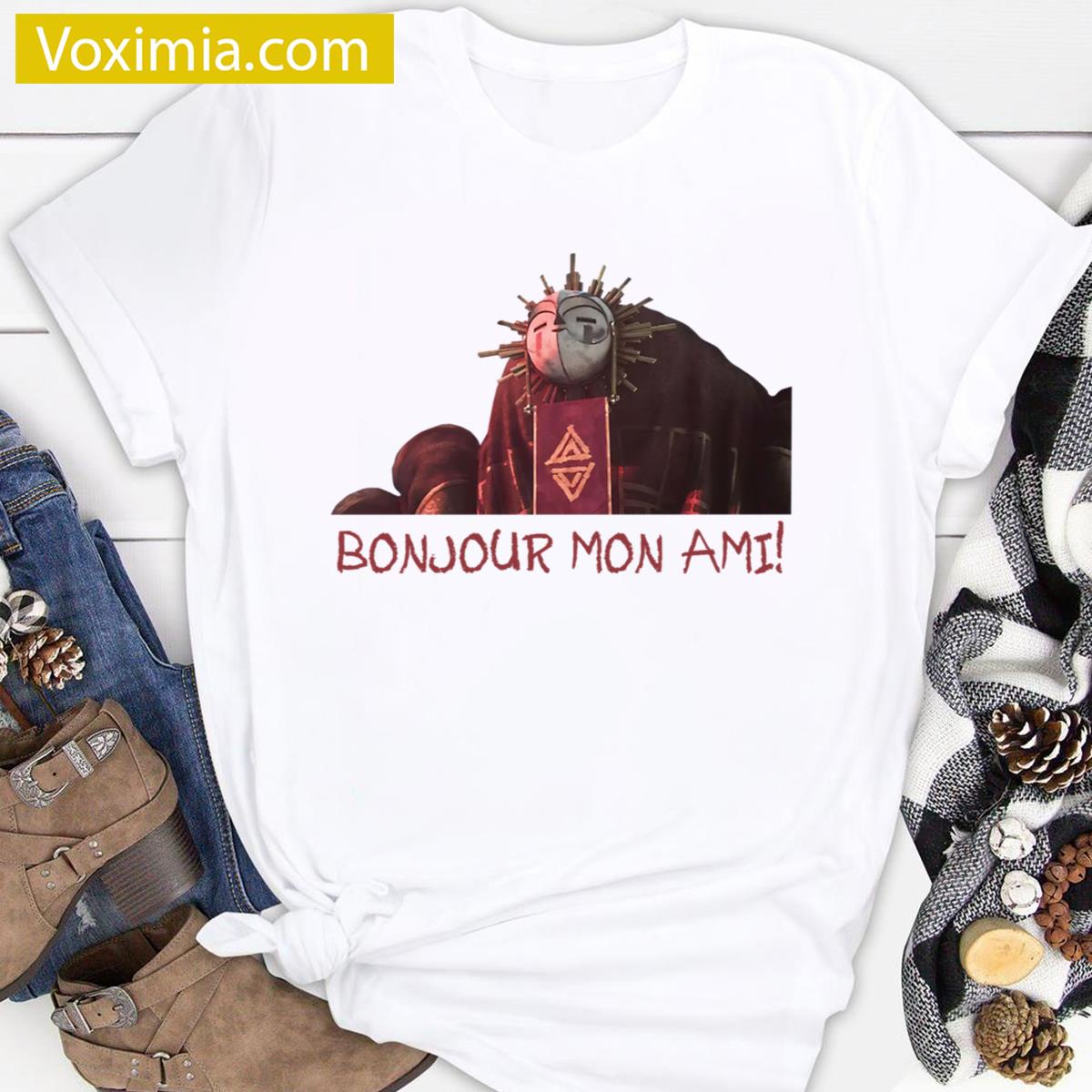 Gamer Vintage Art Clair Obscur T-shirt