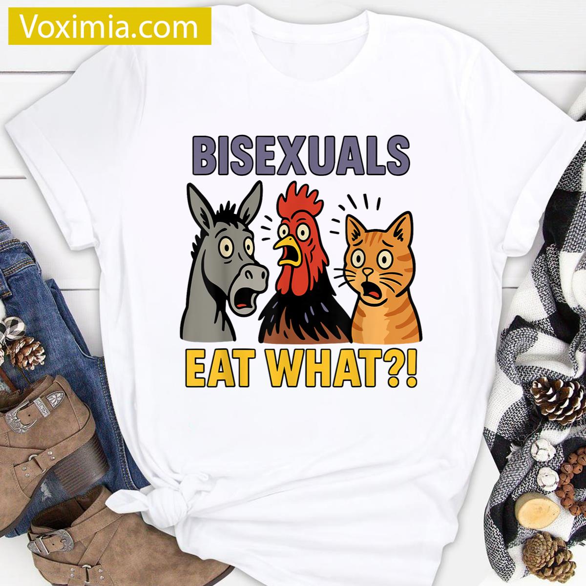 Groovy Bisexuals Pride T-shirt