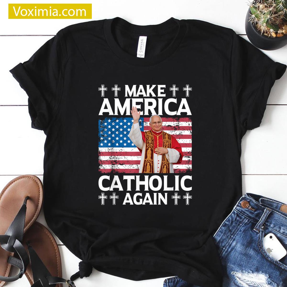 Make America Catholic T-shirt
