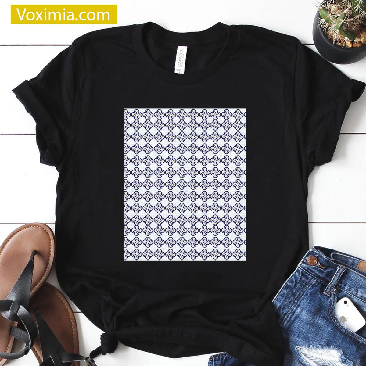 Minimalist Islamic Tile Pattern T-shirt