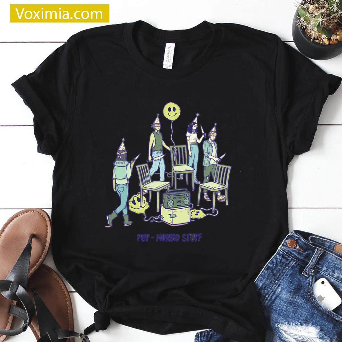 Morbids Spooky Design T-shirt
