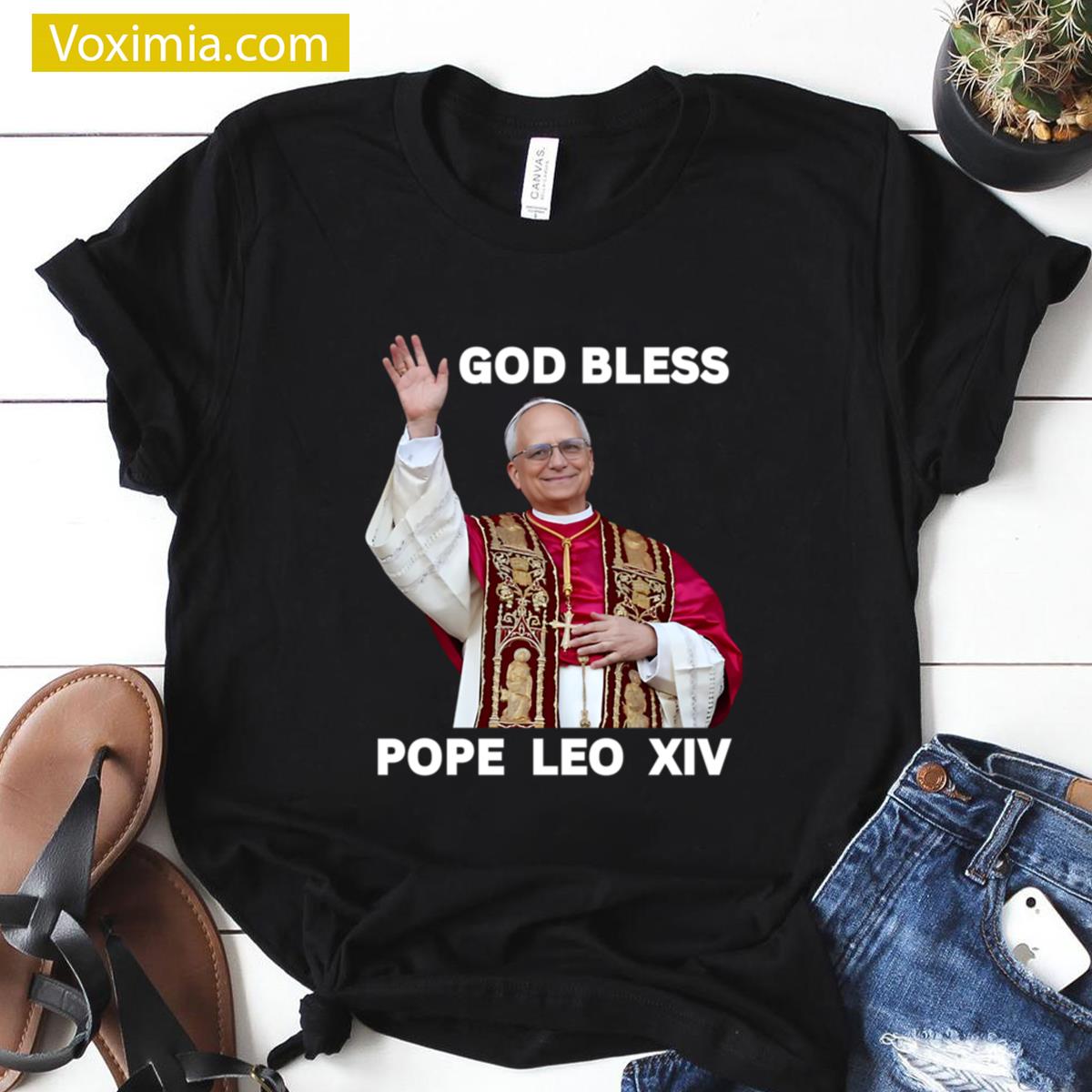 New Pope Leo Xiv Catholic T-shirt