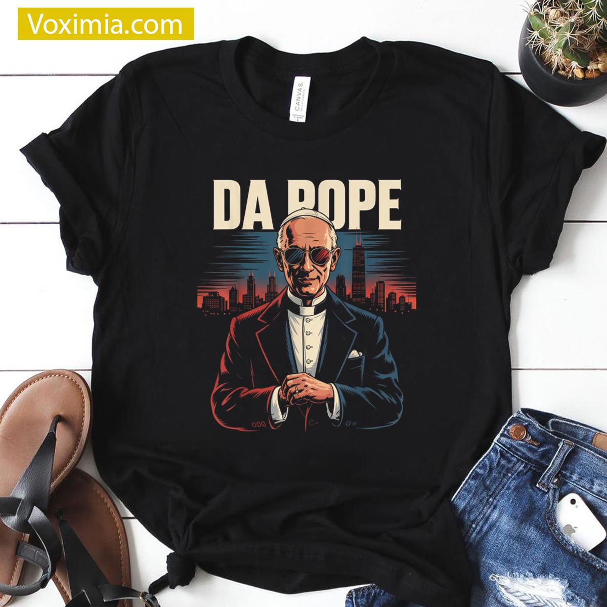 Pope Bobby Chicago Funny T-shirt