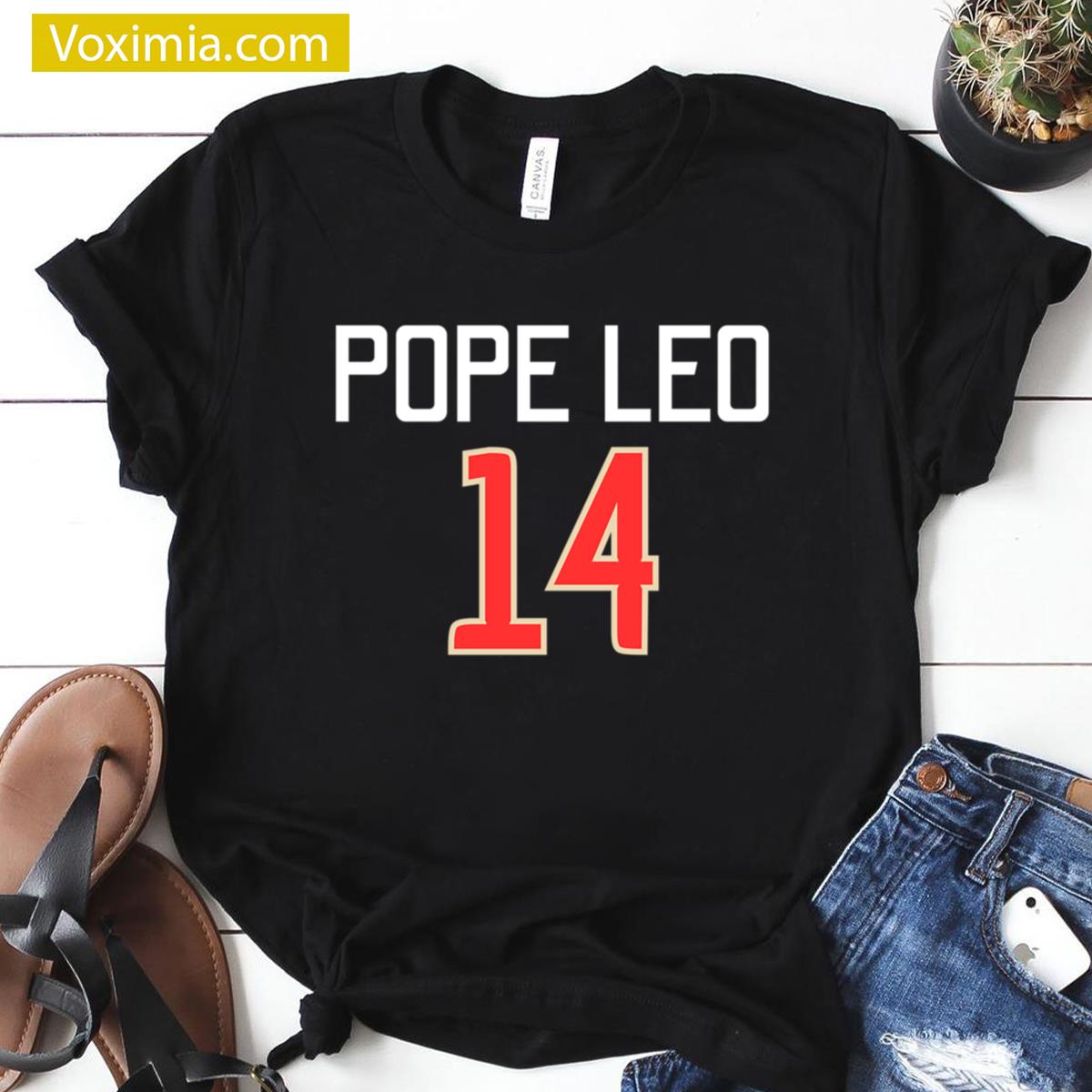 Pope Leo 14 Cool Design T-shirt