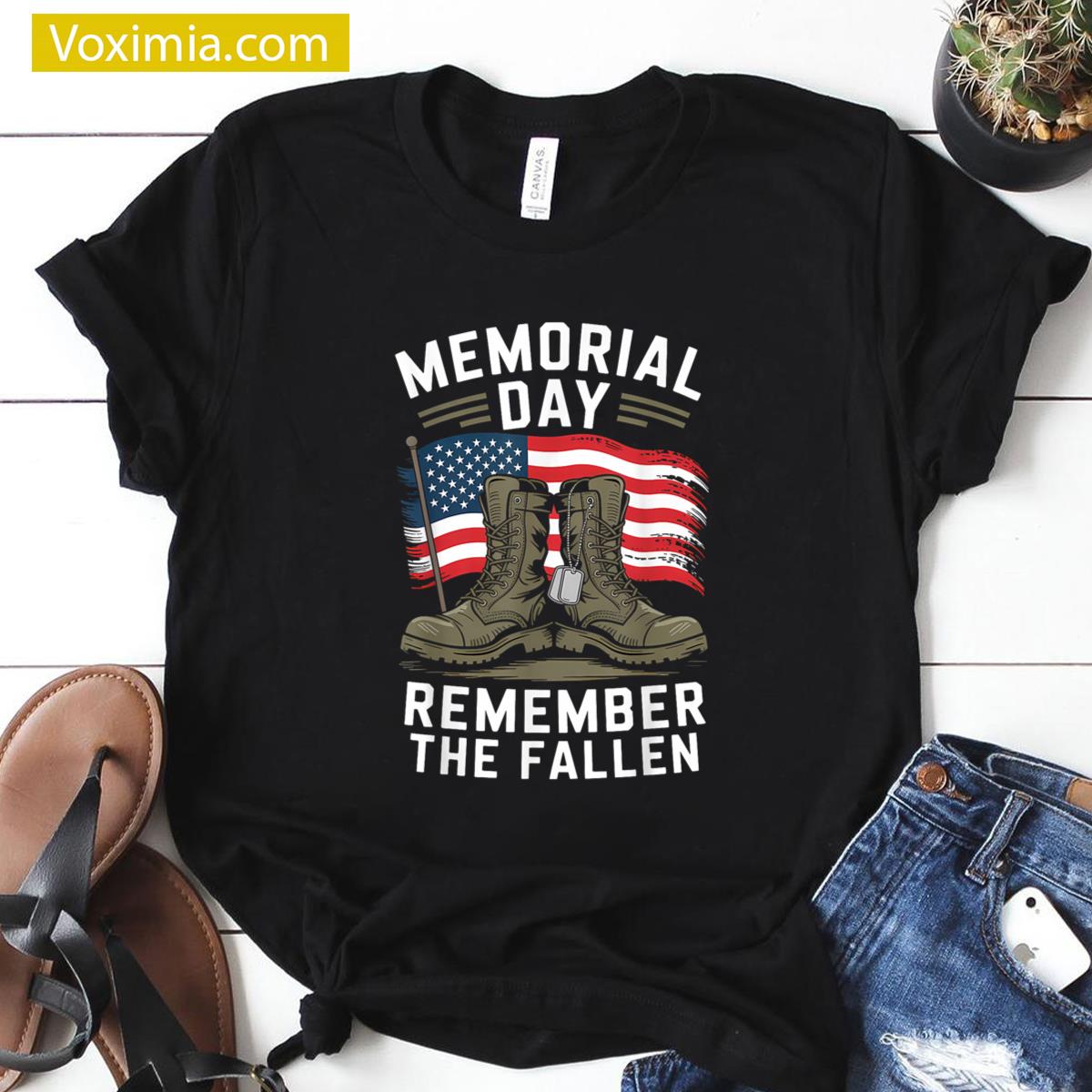 Remember Fallen Veteran T-shirt
