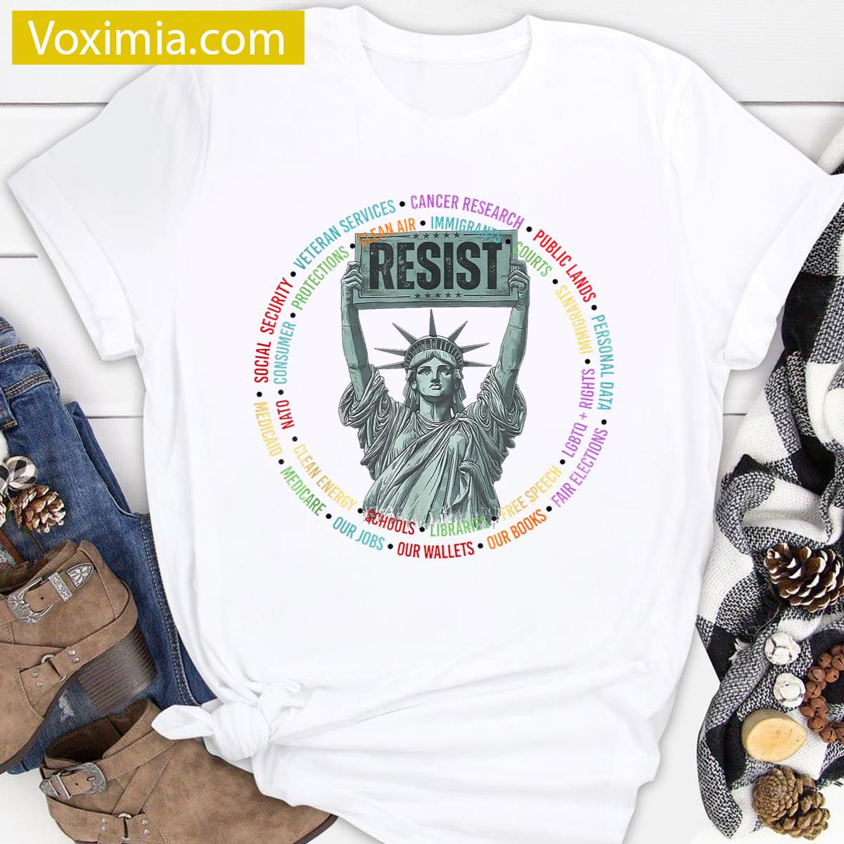 Resist Usa Protest T-shirt