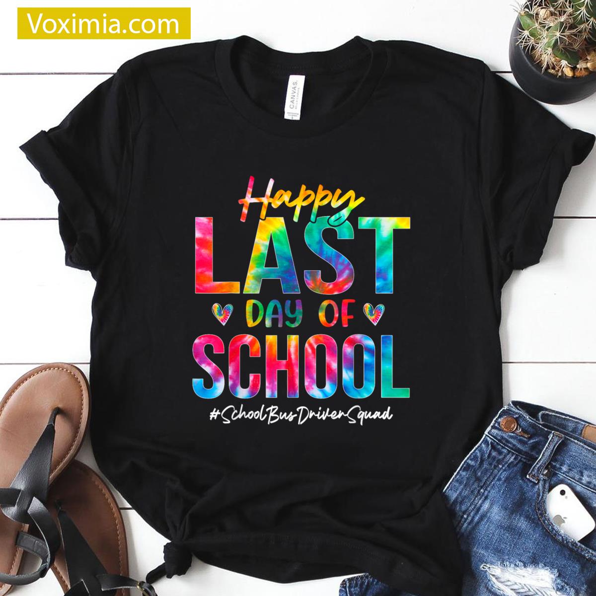 Retro Last Day Of School T-shirt