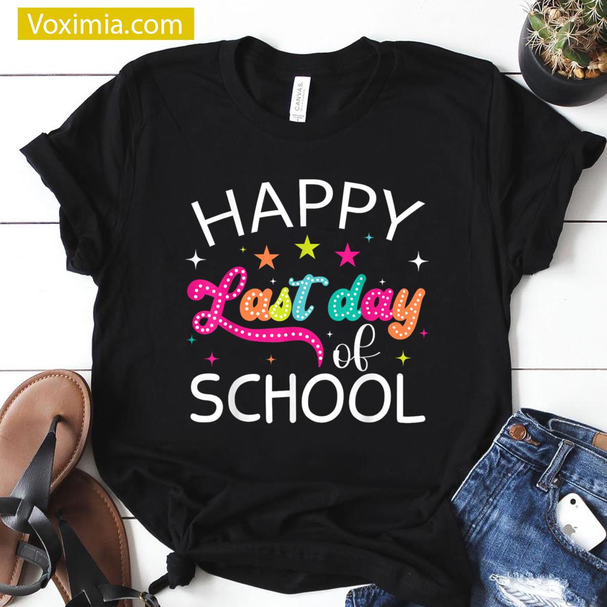Summer Happy Last Day Of School T-shirt