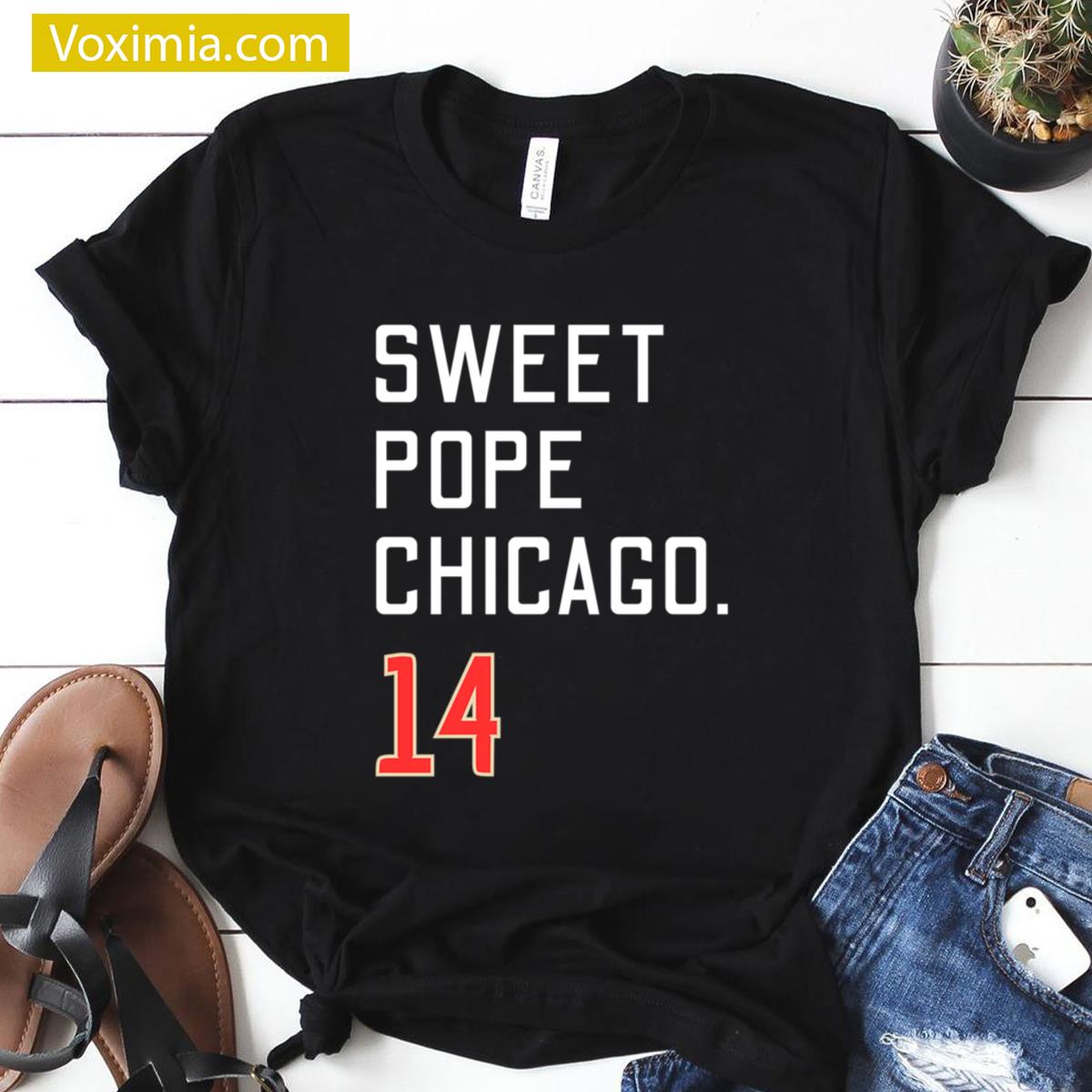 Sweet Pope Chicago Funny T-shirt