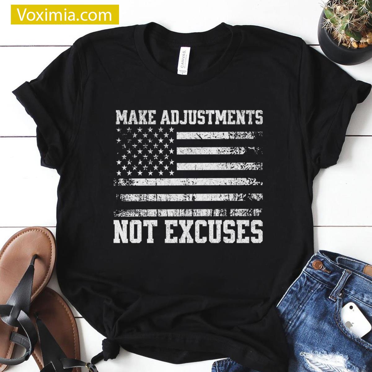 Usa Flag Gym T-shirt