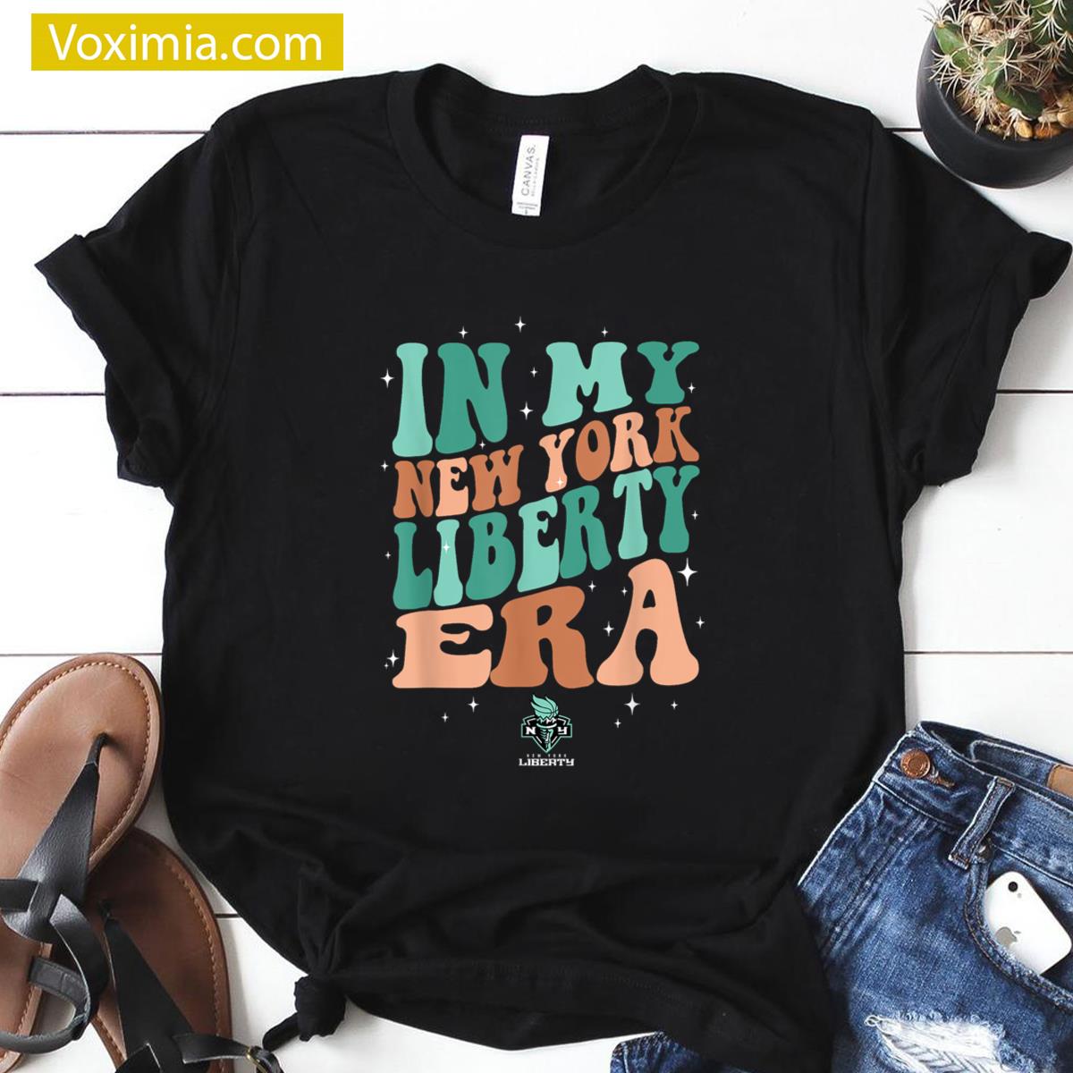 Wnba New York Liberty Retro T-shirt