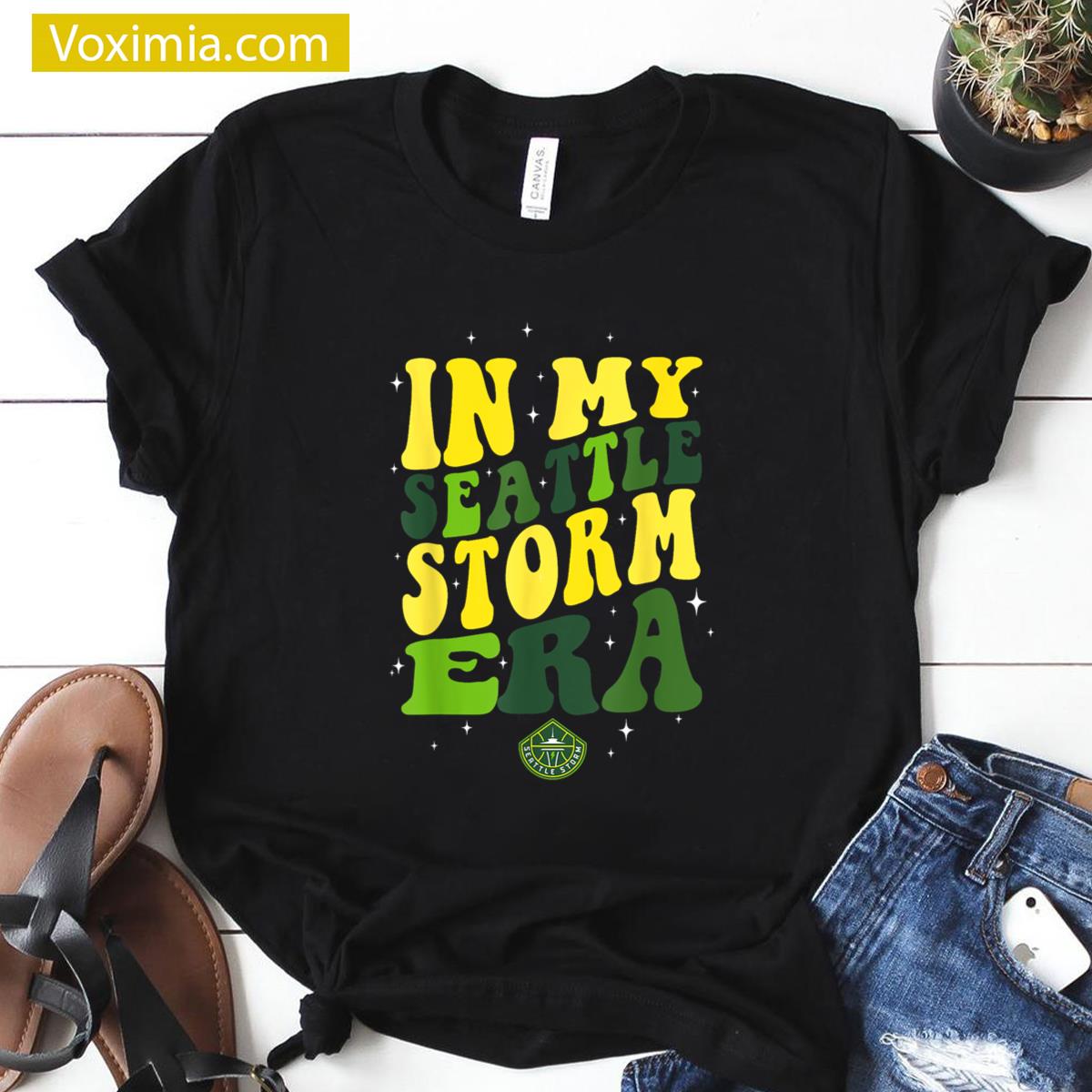 Wnba Seattle Storm Retro T-shirt