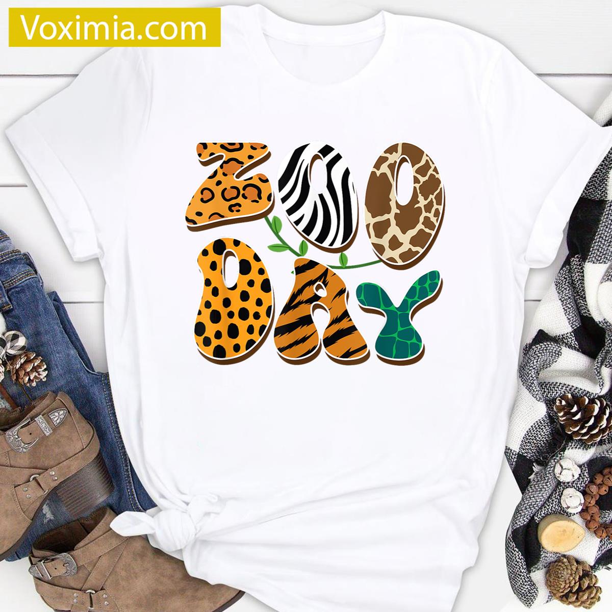 Zoo Day Family First Trip T-shirt