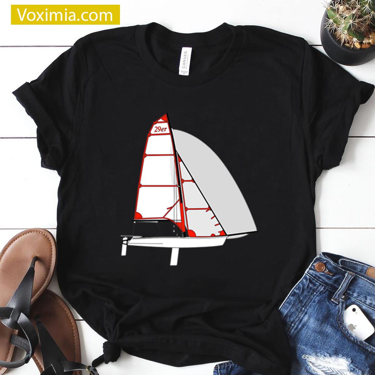 29er Sailboat Casual T-shirt