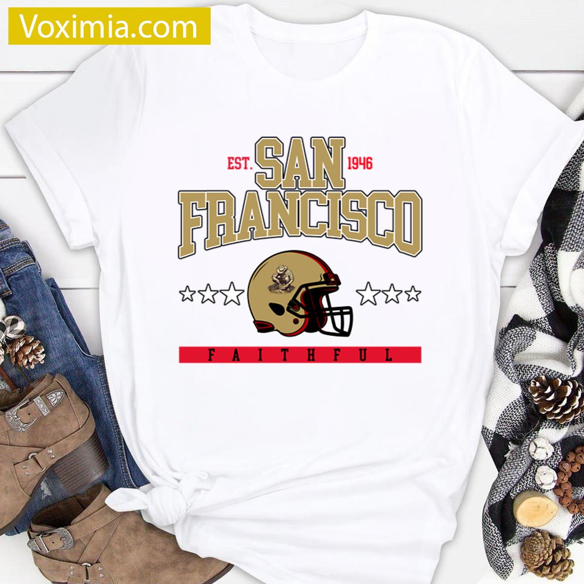 49er Fan Graphic T-shirt