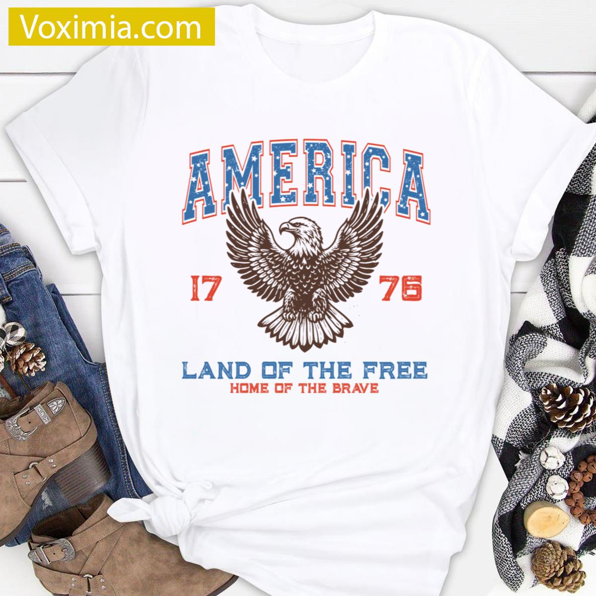 4th Of July Usa America Tee T-shirt