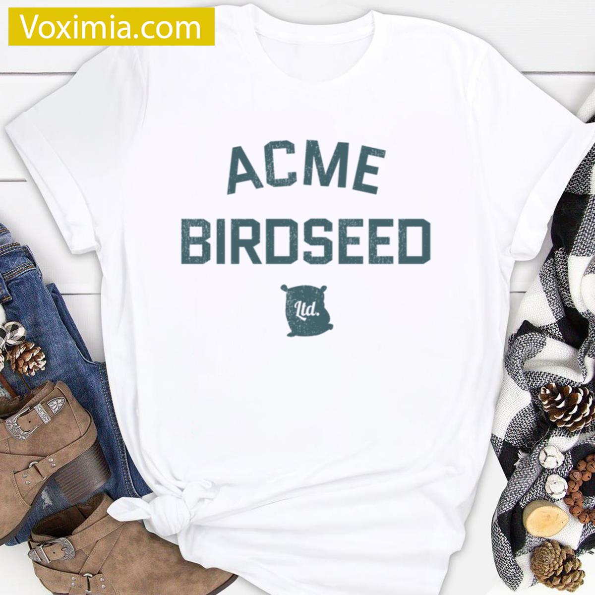 Acme Birdseed Ltd Dark Trendy T-shirt
