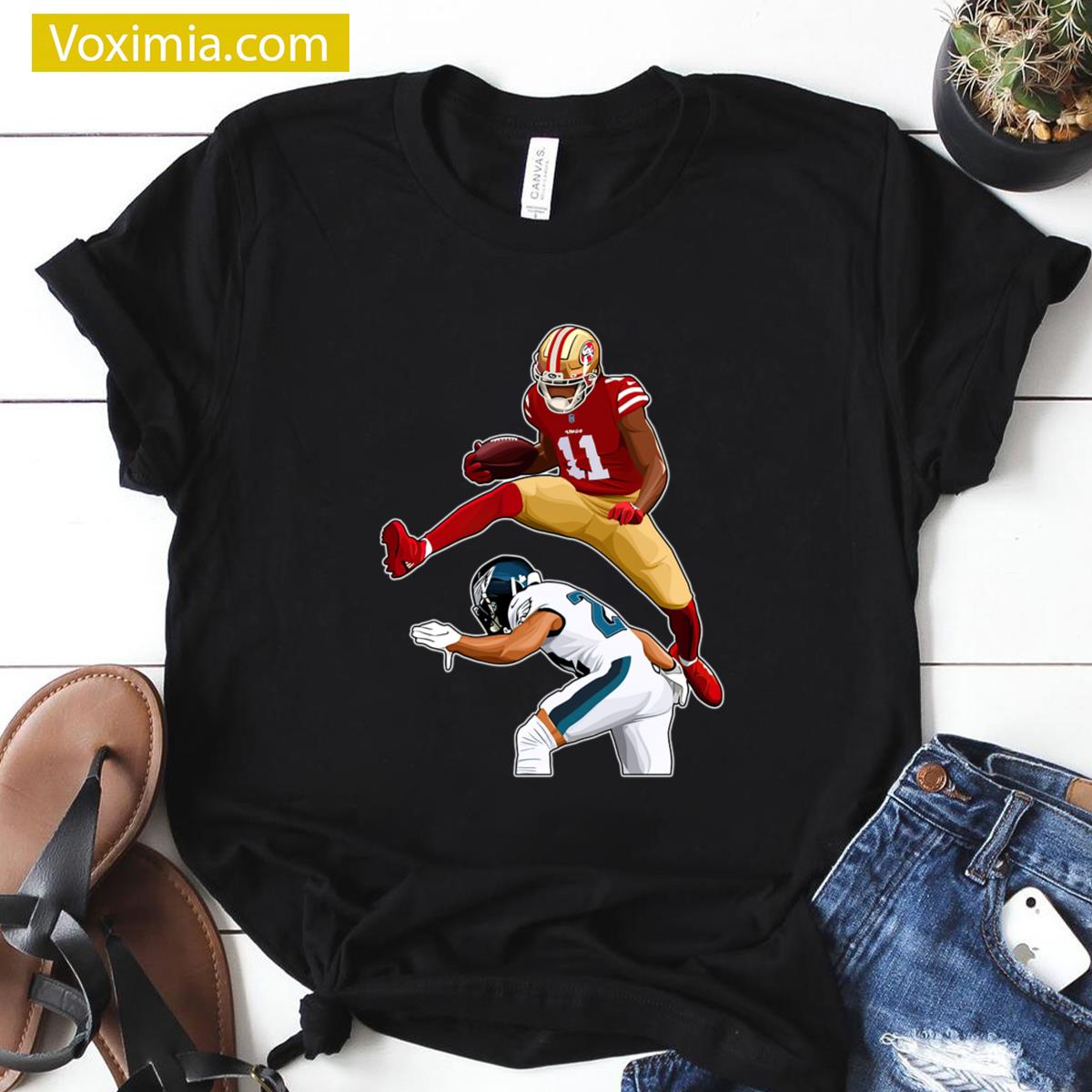 Aiyuk Leap Over Epps Sports T-shirt
