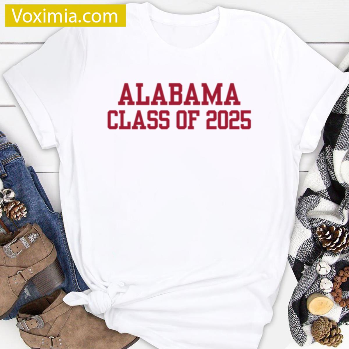 Alabama Class Of 2025 University Tee T-shirt