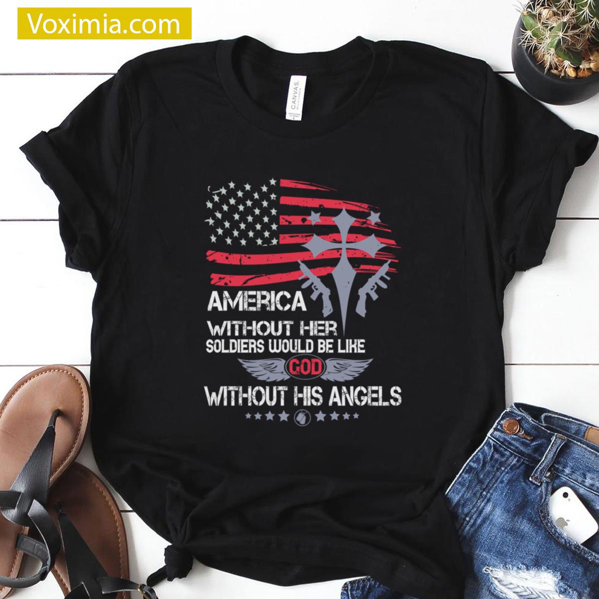 America Without Soldiers T-shirt