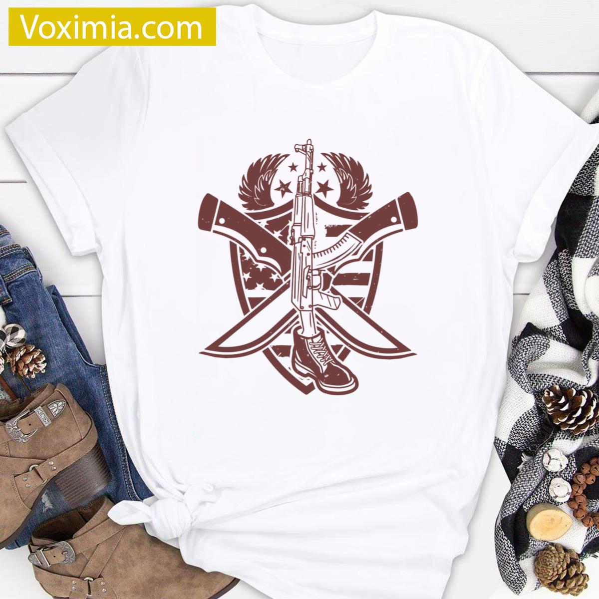 Armed Forces Pride Graphic Tee T-shirt